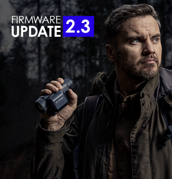Firmware update 2.3 for Axion 2 LRF XG35 and Axion 2 XG35 