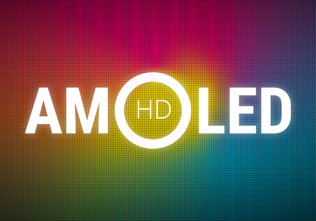 Full-Color, HD AMOLED Display